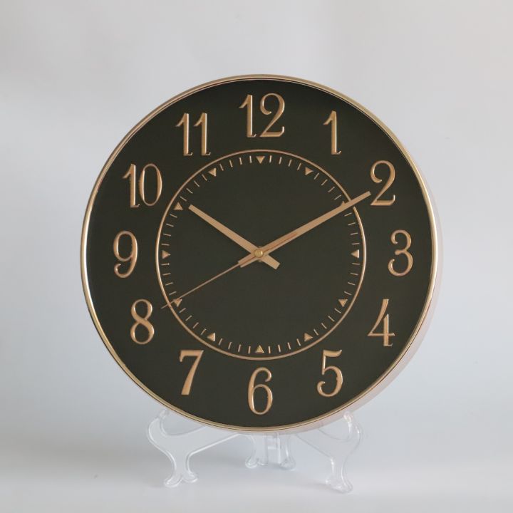 cod-12-นิ้ว-30cm-นาฬิกาแขวนเงียบสร้างสรรค์แฟชั่นบ้านห้องนั่งเล่นสามมิติดิจิตอลนาฬิกาเรียบง่าย