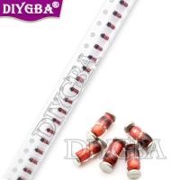 100PCS 0.5W Zener Diode DO-35 LL34 2V4 47V 1/2W ZMM BZV55C SMD BZV55C3V3 ZMM3V3 2V4 2V7 3V0 3V3 3V6 3V9 4V3 4V7 5V1 5V6 6V2