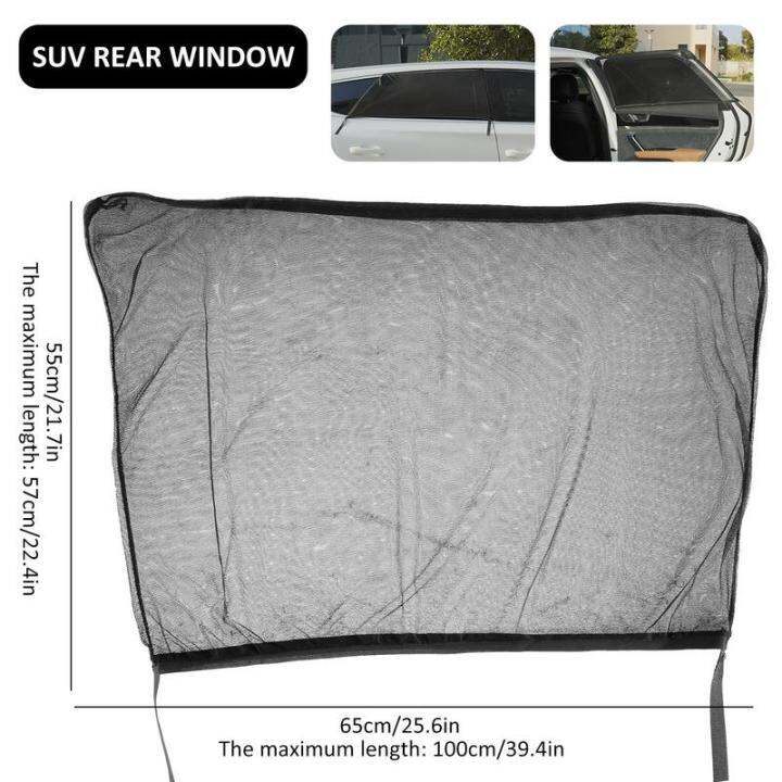 ม่านบังแดดหน้าต่างรถ2ชิ้นสำหรับ-suvs-แบบพกพาด้านหน้าและด้านหลังกันแดดที่บังแดดบานหน้าต่างม่านบังแดดหน้าต่างรถยนต์เข้ากันได้กับ-suv-xinanhome