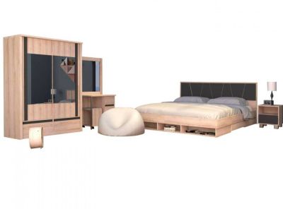 ชุดห้องนอน SYDNEY 6 ฟุต // MODEL : SYDNEY-SET ดีไซน์สวยหรู สไตล์ยุโรป ประกอบด้วย ( เตียง+ตู้เสื้อผ้า+โต๊ะแป้ง+ตู้ข้างเตียง ) แข็งแรงทนทานมาก