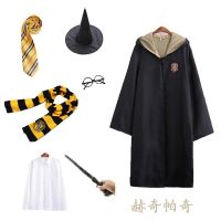 Harry Potter Costume Gryffindor School Uniform Cloak cosplay Slytherin Magic Robe Childrens Size