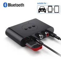 Neil store ใหม่ Bluetooth 5.0 เครื่องรับสัญญาณเสียง AUX USB เอาต์พุตคู่สเตอริโอในรถยนต์การโทรแบบแฮนด์ฟรี