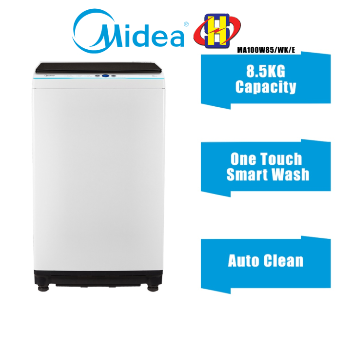 Midea Washing Machine (8.5KG) Quick Wash Fully Auto Top Load Washer