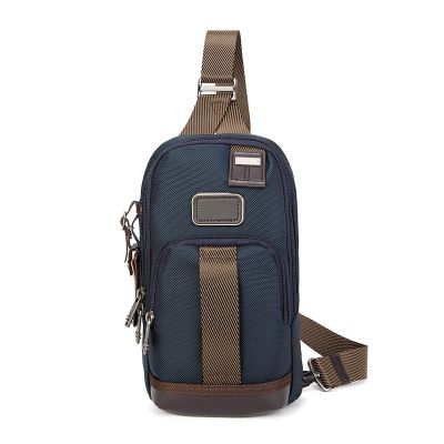 Ballistic Nylon Leisure Commute Mens Simplicity Travel Thin Chest Bag Shoulder Messenger Bag 2223402