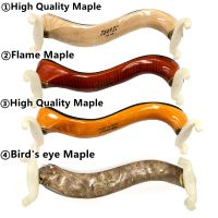 ；。‘【 Adjustable 4/4 3/4 1/2 1/4 1/8 Violin Fiddle Flamed/Birds Eye Maple Wood/Aluminum Alloy Shoulder Rest Pad Support,Parts Fitting