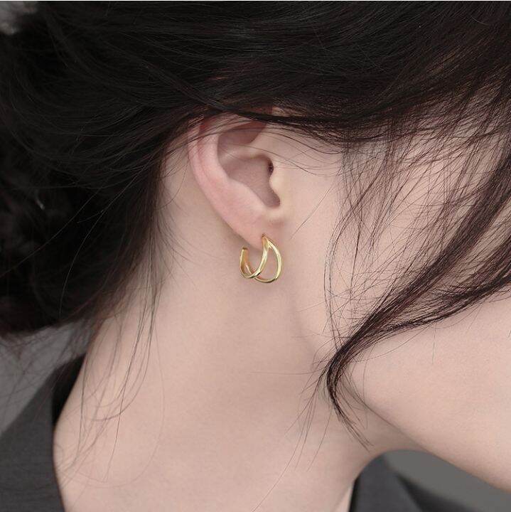 cod-circle-earrings-womens-summer-niche-high-end-korean-temperament-2021-new