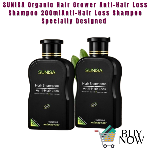 Sunisa Organic Hair Grower Anti Hair Loss Shampoo 200mlanti Hair Loss Shampoo Specially Designed 3288