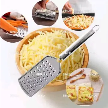 1pc, Box Grater, Stainless Steel Box Grater, Cheese Grater, Potato Slicer,  Household Cheese Grater, Food Shredder, Vegetable Grater, Ginger Grinder