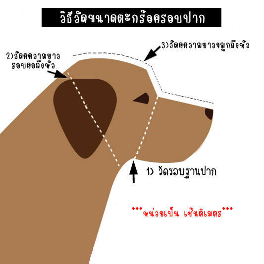 buddy-บัดดี้-ตะกร้อครอบปากสุนัขไนล่อนสาน-15-มม-เบอร์-2-เบอร์-3-และเบอร์-4