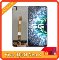 6.57 "สำหรับ Vivo IQOO Neo 3 Neo3จอแสดงผล LCD + หน้าจอสัมผัส Digiziter แทนการประกอบสำหรับ Vivo Neo3 IQoo V1981A Lcd