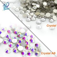 Upriver SS2 3 4 5 6 8 10 12 16 20 Crystal AB Nail Rhinestone Glass Strass Nail Art Stone Flatback Strass Non Hotfix Rhinestones