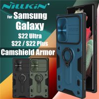 NILLKIN เคส Samsung Galaxy S22 Plus S22 Ultra รุ่น CamShield Armor Case