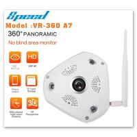 โปรโมชั่น กล้องวงจรปิดไร้สาย IP Camera SPEED Panoramic 2.4MP รุ่น VR-360 A7 #แถม Adapter 12 V. 2 Amp ราคาถูก ขายดี แนะนำ Home-mall  ตรงปก