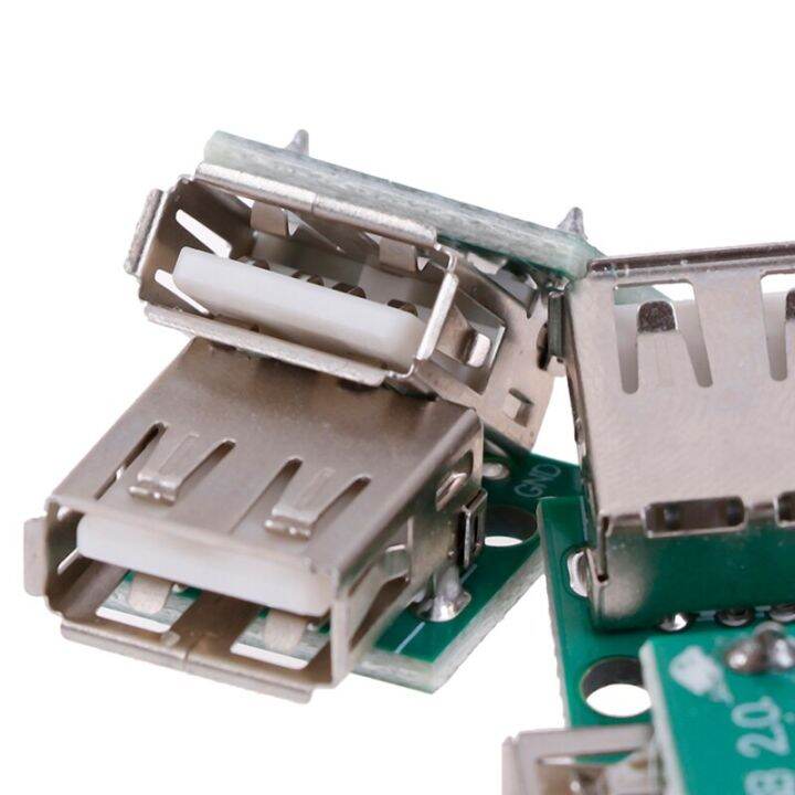 5ชิ้น-ล็อตพิมพ์ทีเสียบยูเอสบีเพื่อจุ่มขั้วต่อบอร์ด-pcb-usb-ขั้วต่อแผ่นวงจรพิมพ์2-54มม