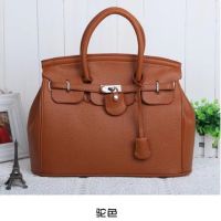 top●FBJ389 Wholesale European and American womens bag 2021 spring and summer new portable womens bag lychee pattern bag platinum Hand bag factory supply