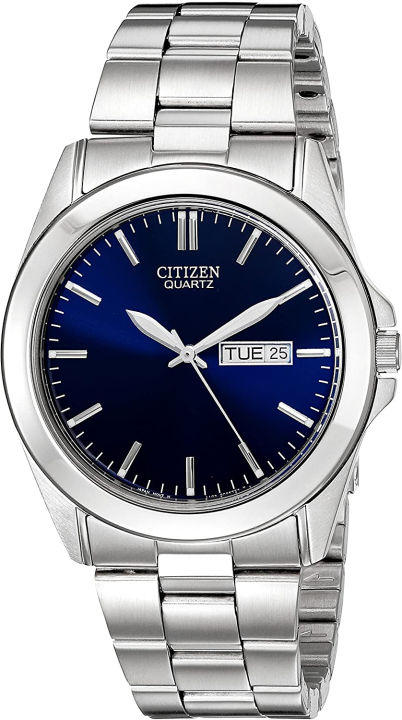 citizen-quartz-mens-watch-stainless-steel-classic-silver-bracelet-blue-dial