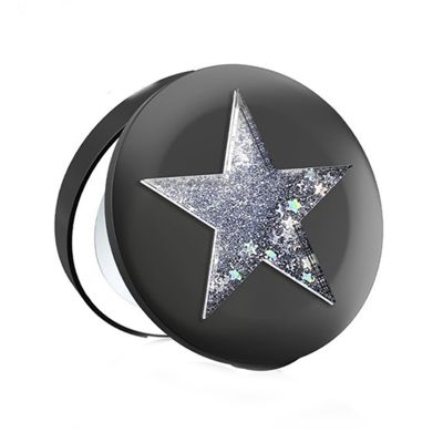 Portable Double-Sided Folding Cosmetic Mirror Female Gifts with Stars Mini Makeup Mirror Compact Pocket Mirrors