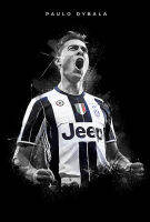 โปสเตอร์ Paulo Dybala ดีบาล่า รับทำ โปสเตอร์ติดผนัง ของแต่งบ้าน รูปภาพติดผนัง 77poster