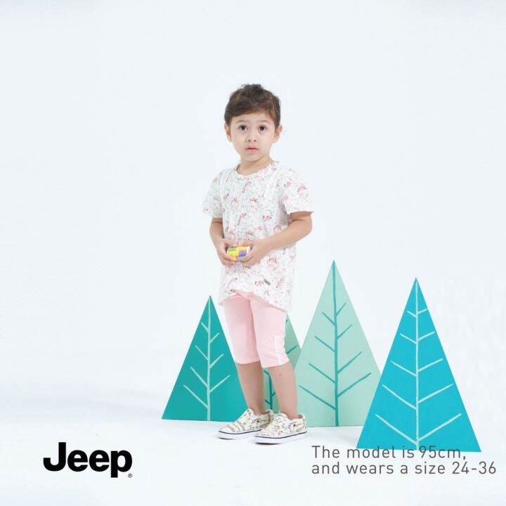 jeep-baby-girl-2-in-1-เสื้อเบลาส์-แขนสั้น-และชุดขายาว-สําหรับเด็กผู้หญิง-772442-770120-br