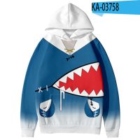 2021 New Arrival Gawr Gura 3D Hoodies Sweatshirt Winter Pullovers New Little Shark Japanese Stylish Cartoon Adult Kids Clothes