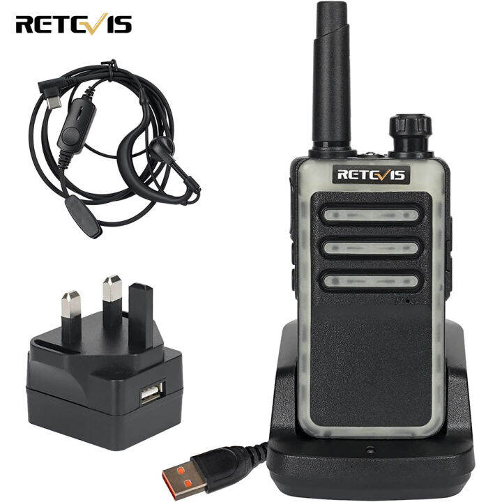 Retevis RB666 Bộ Đàm Sạc Nhanh, USB-C Cầm Tay 2 Chiều Radio Chuyên Nghiệp  PMR446,