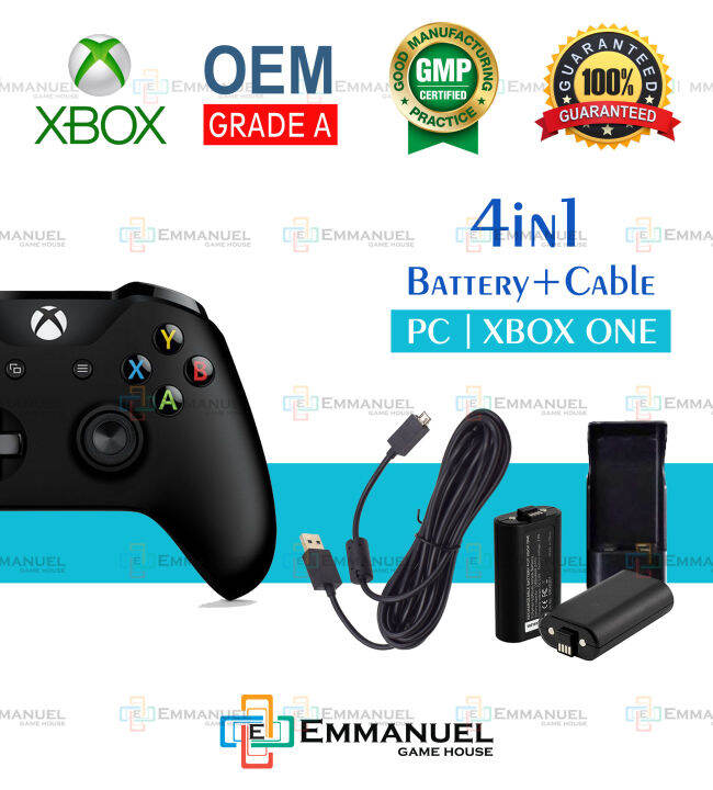 XBOX One Wireless Controller Rechargeable Battery Pack / Charging Kit