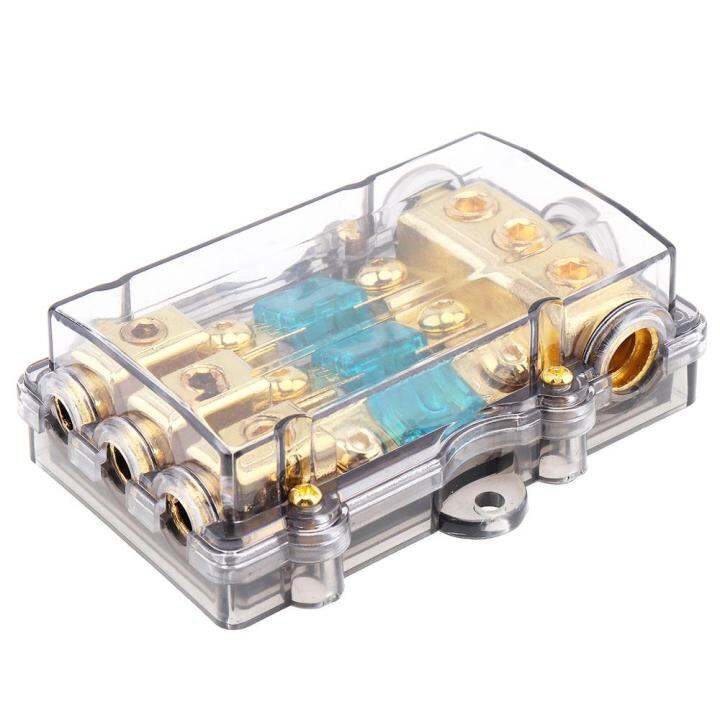 universal-60a-1-in-3-ways-car-fuse-box-holder-copper-plated-car-stereo-audio-power-fuse-holder-for-auto-boat-vehicles-audio