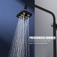 High Pressure Mini Rainshower Head Large Water Flow Rainfall Shower Head Water Saving Bathroom Accessories Showerhead Showerheads