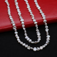 Real Natural Cultured Freshwater Pearls Irregular Round Loose Beads Suitable for Making 8-9mm DIY celet Necklace Accessories