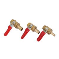 Brass 1/4" Male Thread Ball Water Valve To 6/8/10mm universal Tap  Pipe Interface Connector Garden irrigation Water Fow Switch Valves