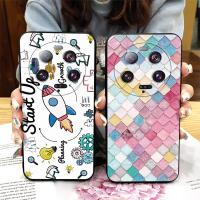 Frosted Cartoon Phone Case For Xiaomi 13 Ultra New Back Cover Durable Soft Shockproof Cute TPU protective Waterproof