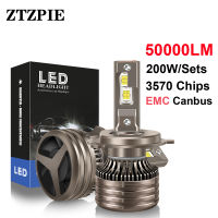 Ztzpie 6000พัน9005HB3 9006HB4 H1 H8 H7 H11 H9 9012 3570ชิป canbuss ที่มีประสิทธิภาพ LED ไฟหน้าสำหรับรถไฟตัดหมอกหลอดไฟ