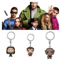 Umbrella Academy Pop The Characters Pogo Klaus Vanya Gifts Keychain Figure