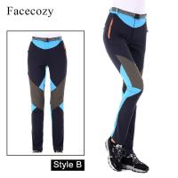 Facecozy Women Summer Hiking Pants Elastic Quick Dry Climbing Trekking Trousers Outdoor Sports Breathable Thin Camping Pants