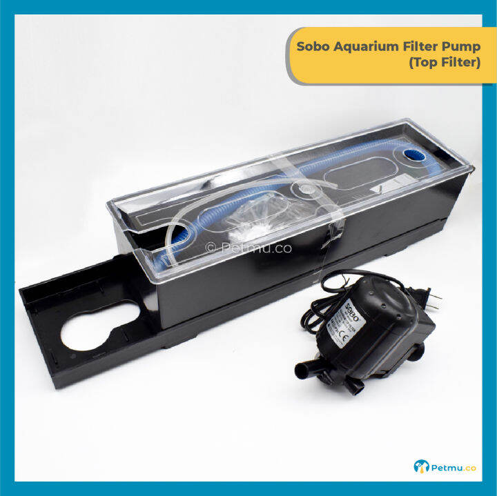 Sobo Aquarium/Fish Top Tank Filter Pump (Full Set) Lazada