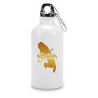 【CW】 Bottle Madinina 972 Gold Martinique Classic Sport Aluminum Cups Flask Humor Kettle