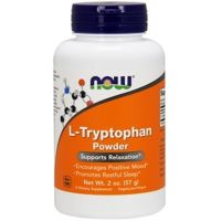 Now Foods L-Tryptophan 120แคปซูล60เม็ดผง57กรัม