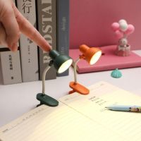 ♠◎☫ Mini Book Light Foldable Table Desk Book Reading Lamp for Home Room Computer Notebook Laptop Night Lights Eye Protections