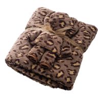 Leopard Bath Towel Microfiber Quick Drying Towel Set Soft Bear Shape Christmas Gift Towel Water Gym Absorption Sexy