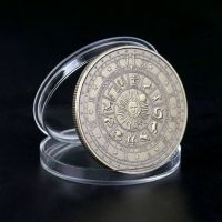 【YD】 REPLICA 1PC Coin Europe and America Tarots Commemorative Constellation Wishing