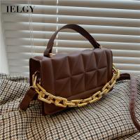 ในสต็อก/Retro Commuter Handle Bag/Runway Trends Women S Square Shoulder Bag/IELGY