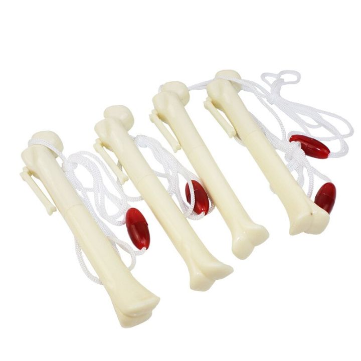 3pcs-office-stationery-personalized-funny-hanging-rope-bone-pen-student-featured-rewards-creative-bone-ball-pen-can-be-wholesale-pens