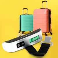 Electronic Luggage Scale เครื่องชั่งกระเป๋าเดินทางแบบพกพา (50gm/110lb) รุ่นLuggage-weight-digital-hand-8oct-J1