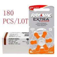 180ชิ้นล็อต Rayovac เครื่องช่วยฟังพิเศษแบตเตอรี่13A PR48 ZA13 312A ZA31210A PR70 ZA10สังกะสี Air เครื่องช่วยฟังแบตเตอรี่