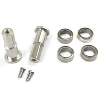 5Mm Metal Combiner Wheel Hub Hex Adapter with Bearing Upgrade Accessories for D12 1/10 Rc Truck Car Parts