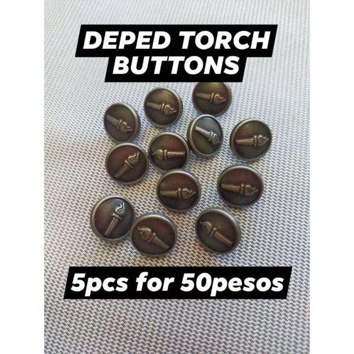 《Original Quality》 ¤ Torch buttons DepEd 5pcs for 50.00 Lazada PH
