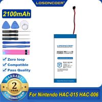 【HOT】 HAC-BPJPA-C0 HAC-006 2100มิลลิแอมป์ต่อชั่วโมงสำหรับ Nintendo HAC-015/016 HAC-016สวิตช์ HAC-A-JCR-C0 HAC-A-JCL-C0ควบคุม NS Joy-Con