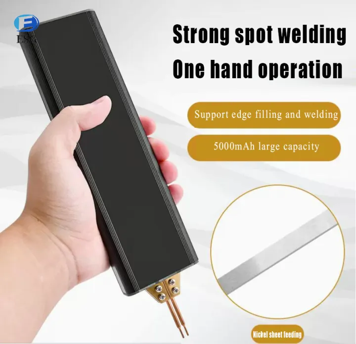 Portable Spot Welder Machine 5 Gears Adjustable Handheld Spot Welder 0