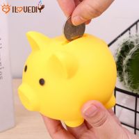 Funny Kids Toys Present Paper Money Storage Jar Card Slot Design Money Boxes Tabletop Cartoon Ornaments Coins Saving Container Lovely Piggy Banks