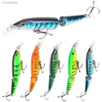 ♚◕ XY-54 Minnow 10.5cm9g Fishing Lures Sinking 2 Section Swing Luya Hard 3D FishFishhook Simulation Bait Artificia Spinning Tackle